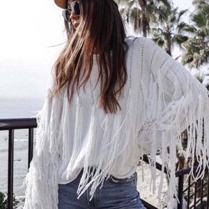 Show me your MuMu Carlton fringe sweater